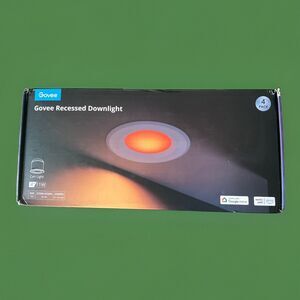 Govee 4-inch Smart Recessed Downlights (Model H601D)  4pack Open Box